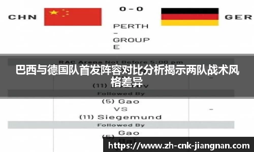 巴西与德国队首发阵容对比分析揭示两队战术风格差异